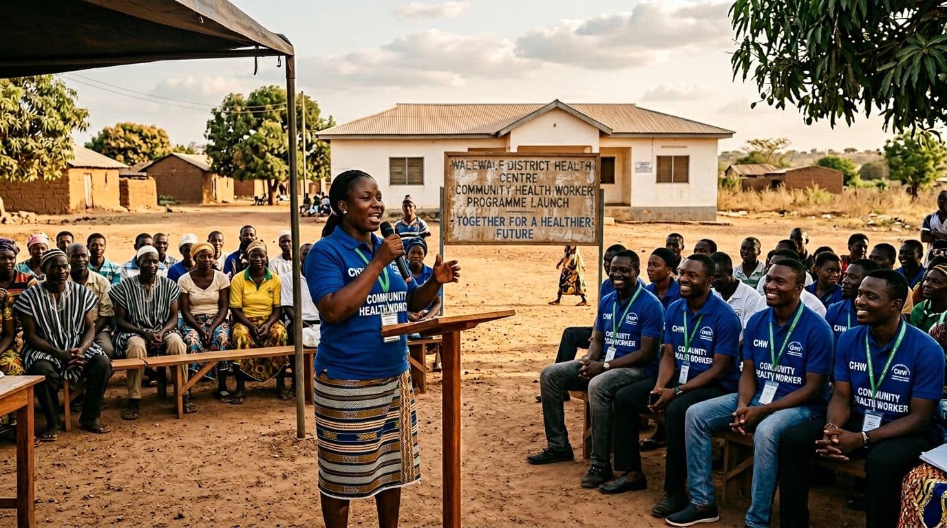 CHWRI Launches New Community Health Worker Programme in Walewale District